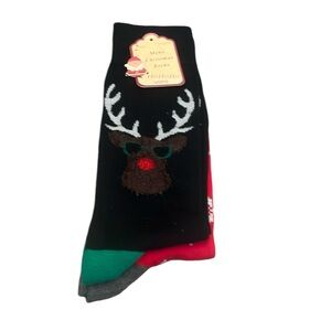 Legale Christmas Reindeer Socks